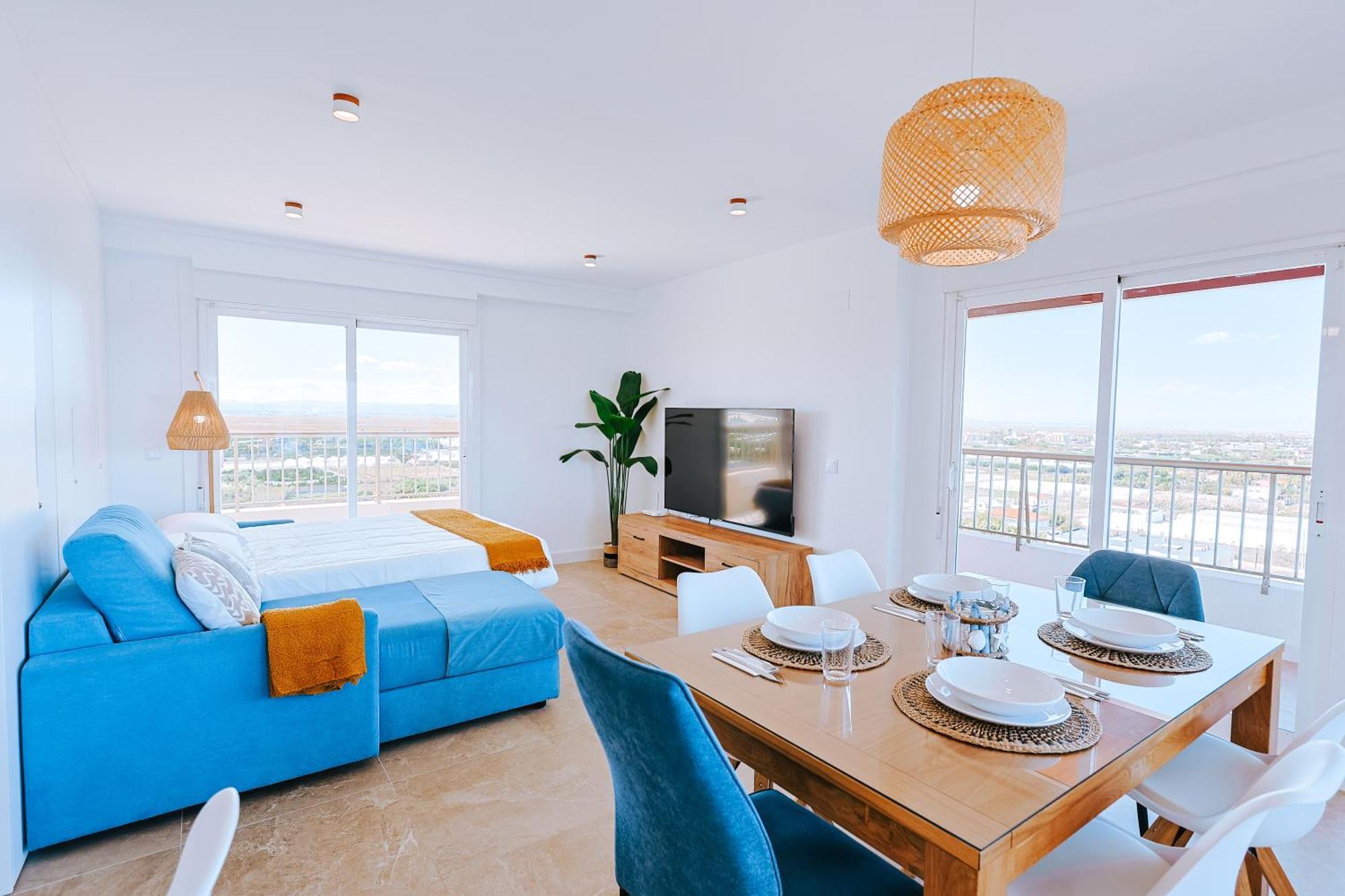 Apartamento Premium Con 5 Piscinas Barbacoa Tenis Frontenis 马雷尼布劳 外观 照片